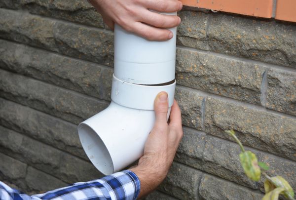 Drainage Downspout Repair in Wexford