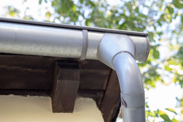 Metal Rain Gutter Installation in Wexford