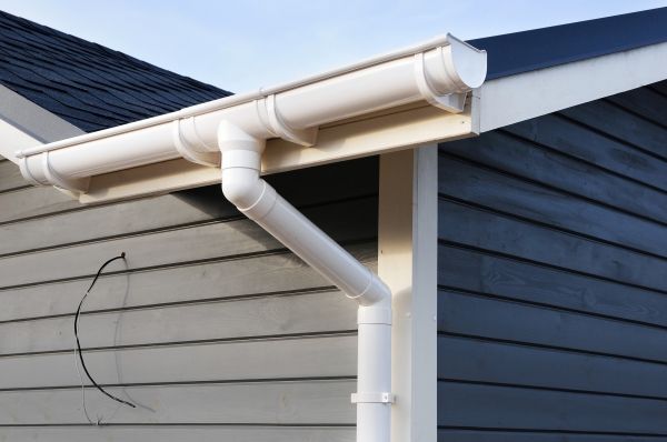 PVC Rain Gutter Installation in Wexford