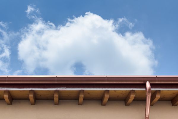 Copper Gutter Installation in Wexford