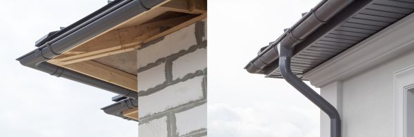 Wood Gutter Replacement in Wexford
