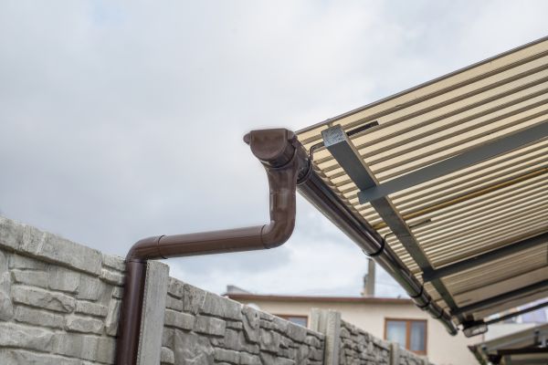Plastic Downspout Installation in Wexford