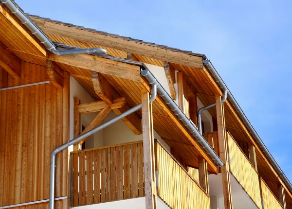 Balcony Gutter Installation in Wexford
