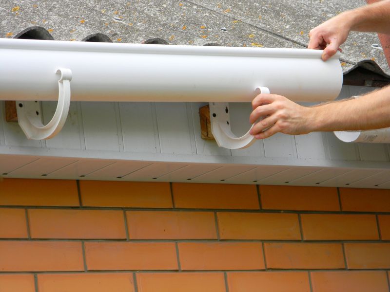 Gutter Brackets Securing